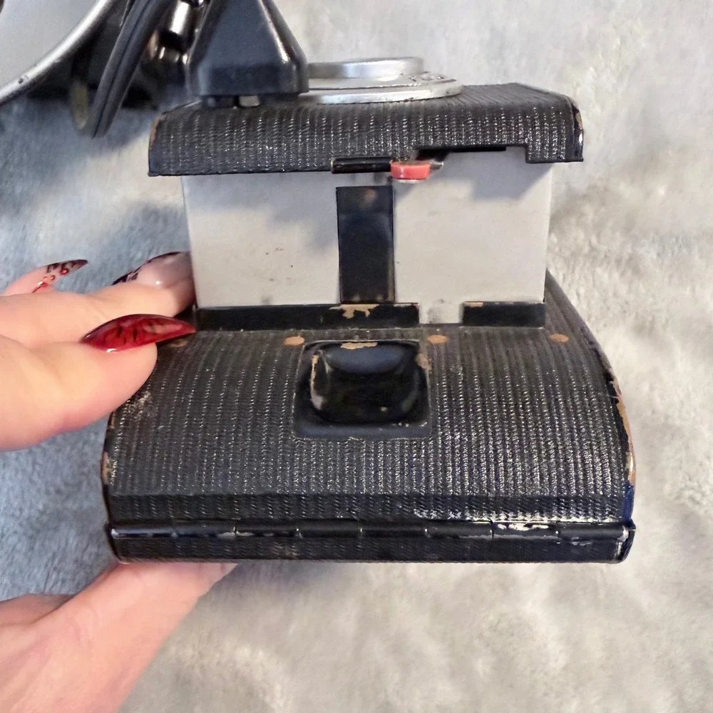 Vintage Ansco Flash Clipper Camera 616 Film w Flash Untested Parts Repair USA